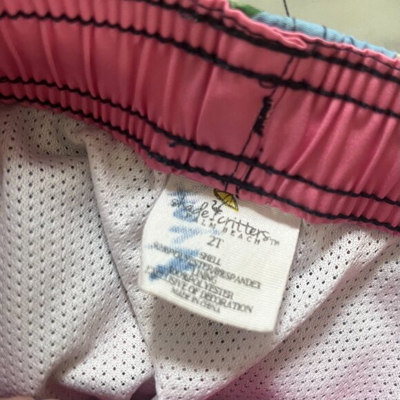 Shade Critters ‘Surfin Dino’ Boys  Swim Trunk 2T - Picture 7 of 7